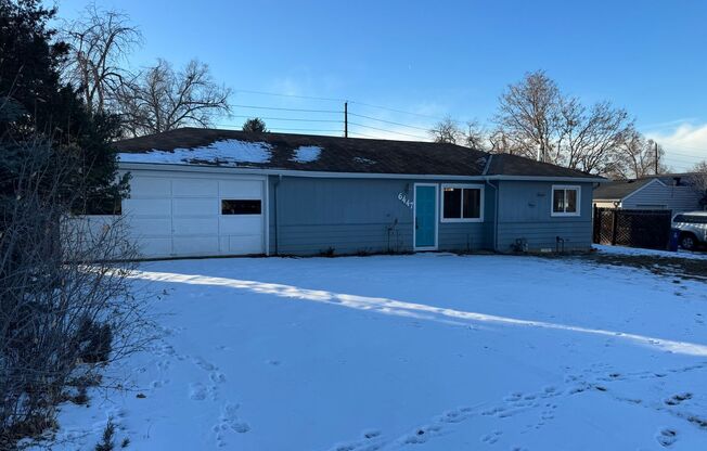 Cute little home with huge back yard.