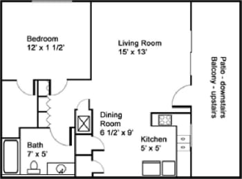 1 bed, 1 bath, 675 sqft, $1,885