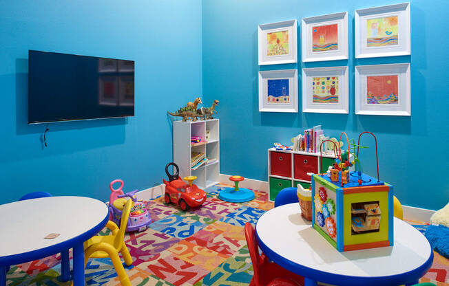 Kids Play Room at Skye at Arbor Lakes Apartments in Maple Grove, MN