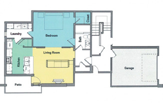 1 bed, 1 bath, 780 sqft, $1,080, Unit 224