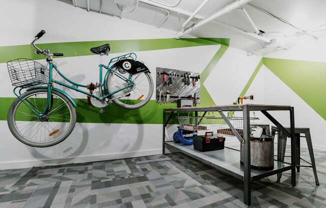 Bike Room + Storage