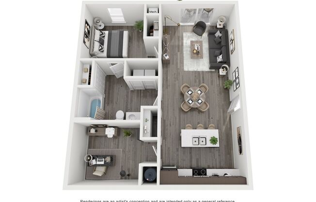 1 bed, 1 bath, 865 sqft, $1,215, Unit 300-108