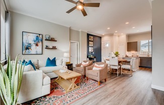 Modern Living Room at Avilla Heritage, Texas, 75052