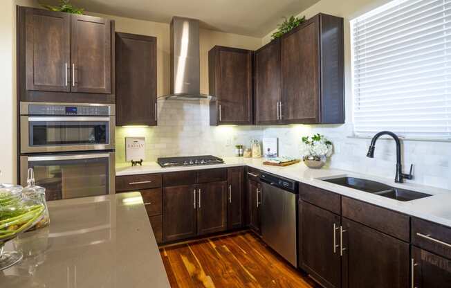 Kitchen  at Townhomes at Woodmill Creek, Texas