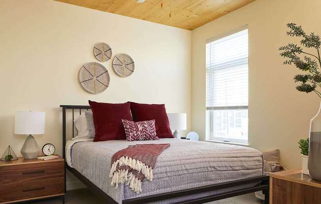 Spacious Bedroom at Postmark Apartments, Shoreline, WA