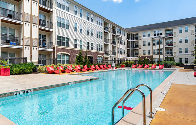 Pool View at Aspire Apollo, Camp Springs Maryland