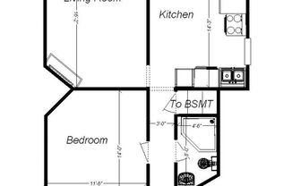 1 bed, 1 bath, 585 sqft, $945, Unit 1850 Morningside Ave. #1