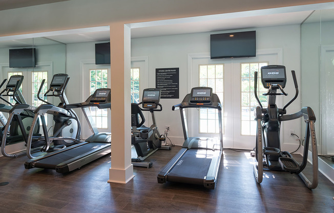 Stay active in our fitness center