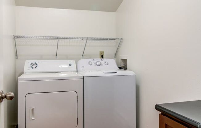 Washer Dryer at The Bluffs at Mountain Park, Oregon