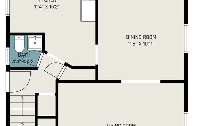 AVAILABLE MID-JULY!! 3 Bedroom, 1.5 Single Family Home near Alger Heights
