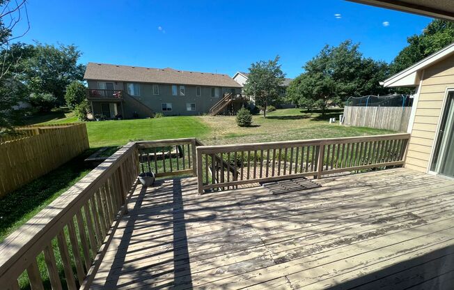 Home For Rent on South East Side of Sioux Falls!