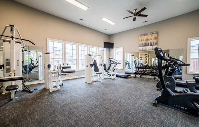 State of the Art Fitness Center at Champion Farms Apartments, Kentucky, 40241