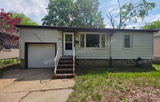 Spacious 2 bedroom 1 bathroom house