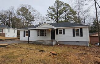 Renovated Mableton 3 Bedroom 2 Bath Home for Rent now