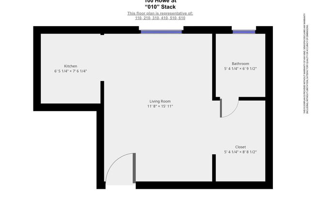 Studio, 1 bath, 300 sqft, $1,475, Unit Unit 110