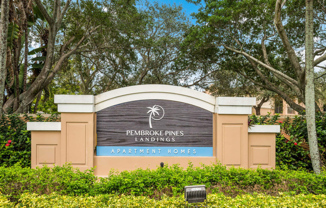 Property Signage at Pembroke Pines Landings, Pembroke Pines, FL, 33025