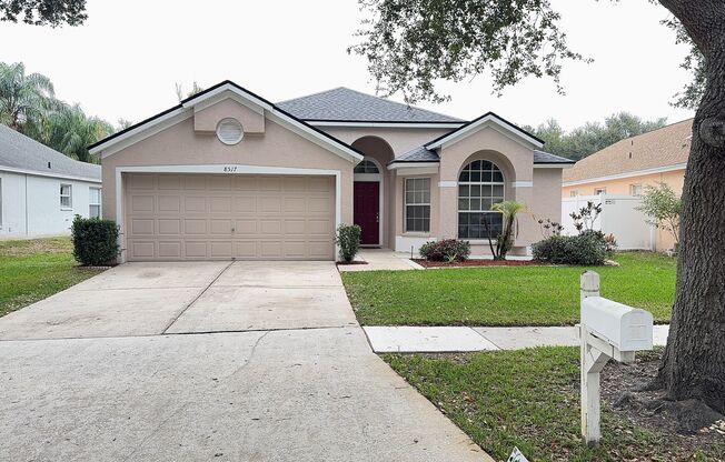 Come see this beautiful 3 bedroom, 2 bath, 2 car garage home for rent near Citrus Park Mall!