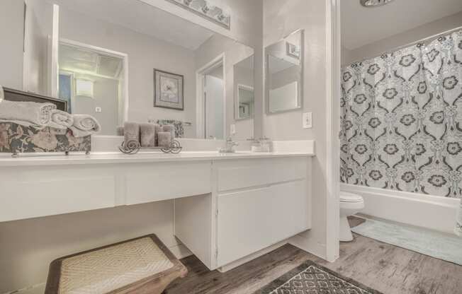 Bathroom at Canyon Club Apartments, Upland, California, 91786