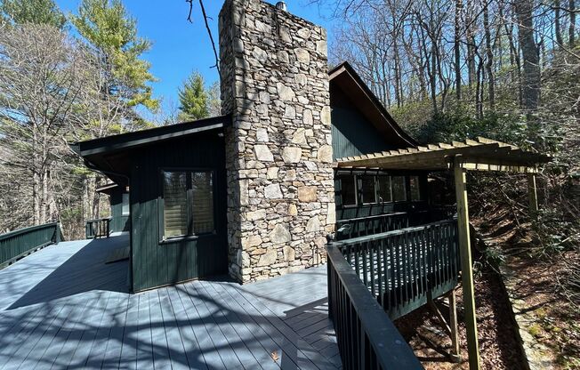Central AVL - Large Custom Built Home with Views, Decks and Flex Spaces!