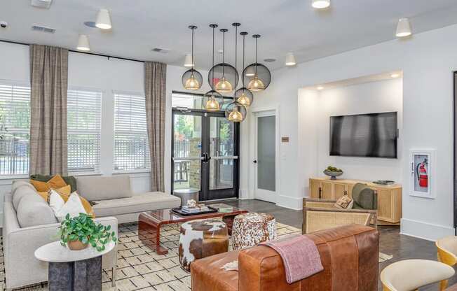 Living room at Hamilton Reserve, Greensboro, 27407