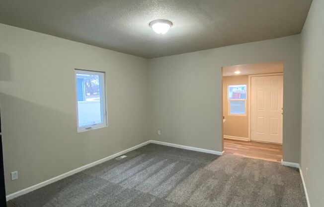 Newly remodeled 3 bedroom 1 bath 2 Stall Detached Garage