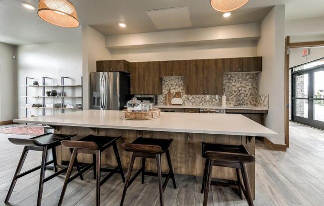 The Lakes at Eagle Clubhouse Kitchen