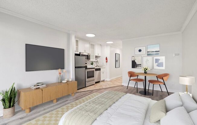 Studio, 1 bath, 325 sqft, $2,395, Unit 112