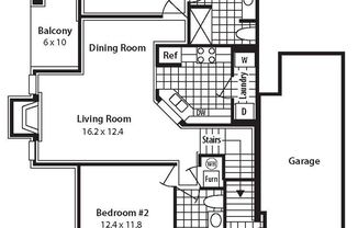 2 beds, 2 baths, 1,205 sqft, $1,400, Unit 10