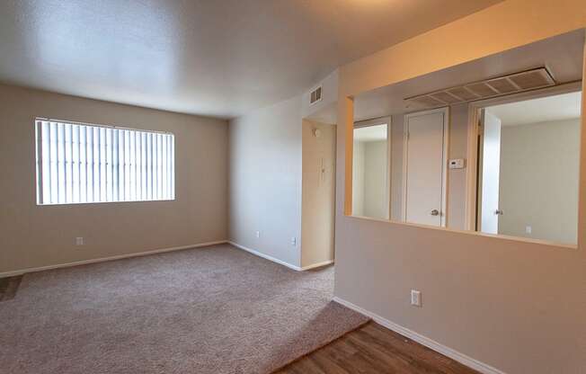 Living Room at Williams at Gateway in Gilbert AZ