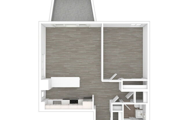 1 bed, 1 bath, 724 sqft, $5,463