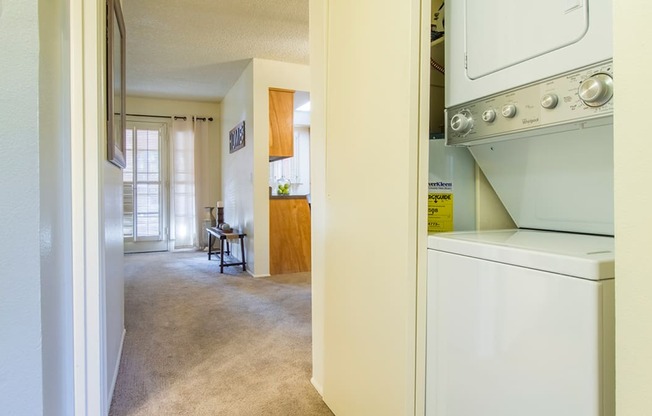 Skyline Gateway washer and dryer in home