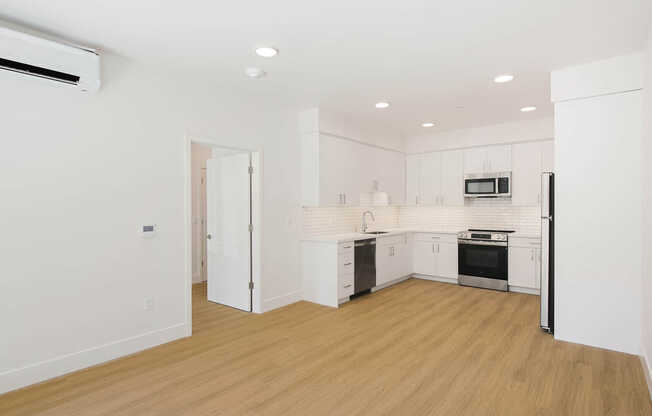 Kitchen with Stainless Steel Appliances