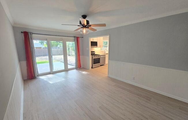 Updated 3 bedroom home next door to park