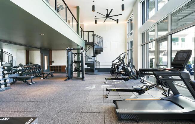 Your fitness journey starts here at Modera Raleigh Hills! Our club-quality fitness center, complete with Fitness On-Demand and a workout mezzanine, gives you all the space and tools you need to reach your goals.