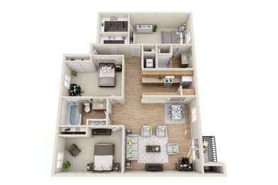3 beds, 2 baths, 1,180 sqft, $1,893
