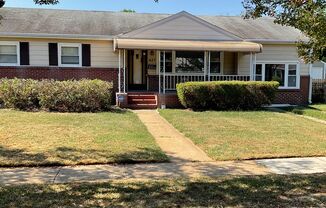 Large ranch home, 1-car garage