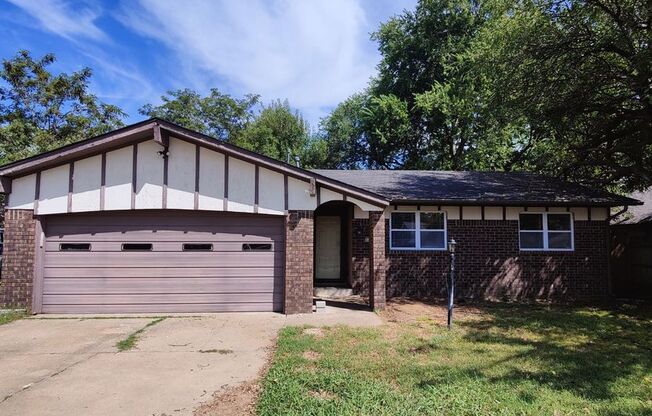 Broken Arrow House for Rent (3beds/1.5baths)