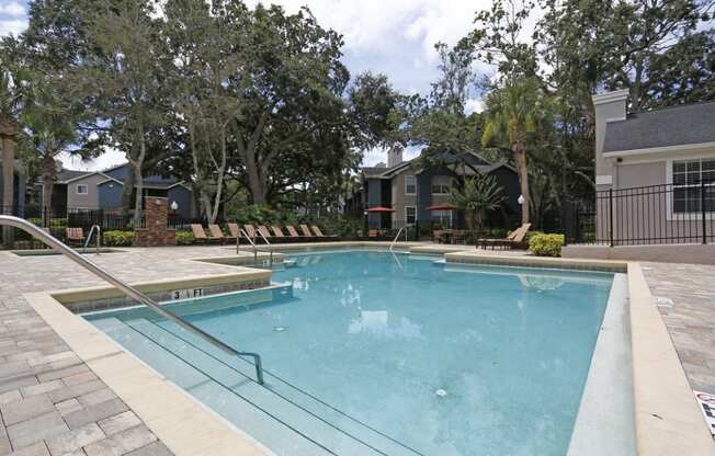 Stonegate Apartments in Palm Harbor, FL photo of Refreshing Swimming Pool