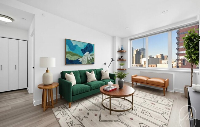 1 bed, 1 bath, 601 sqft, $4,100, Unit 15D