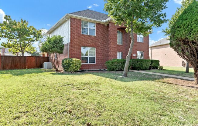 Welcome to this beautiful freshly painted 4-bedroom, 3.5-bath home situated on a spacious lot,