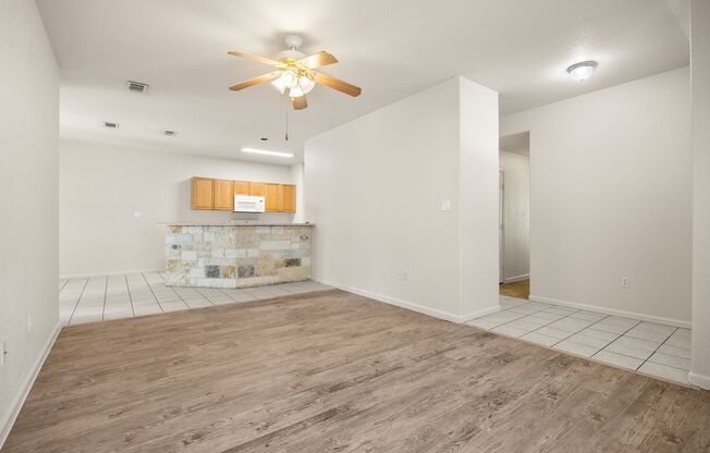 Lake Views in Lago Vista! Updated 3BR w/ Deck, No Rear Neighbors & New Floors
