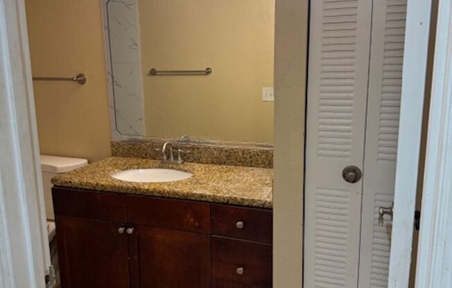 Beautiful large ground floor one bedroom condominium