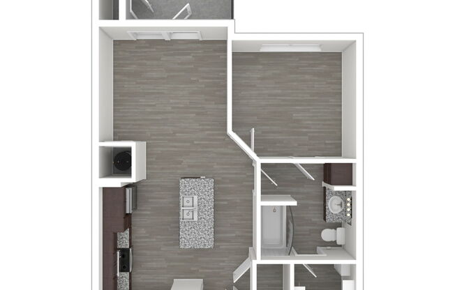 1 bed, 1 bath, 695 sqft, $1,258