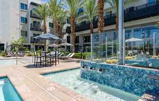 take a dip in our resort style pool