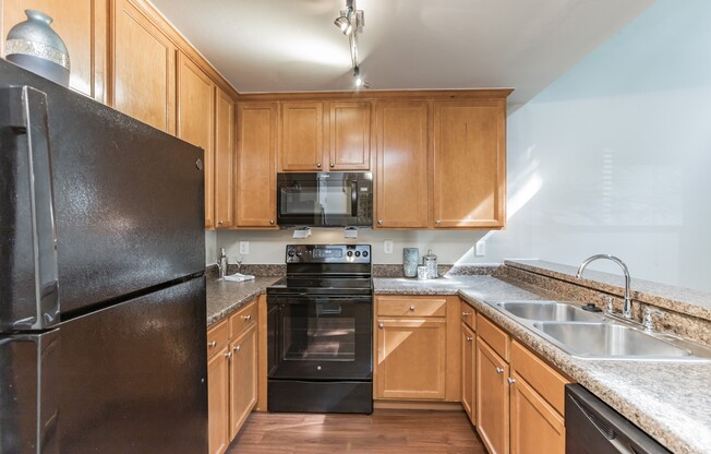 Elevate your culinary experience in the stylish kitchen at Eagle Rock Apartments at Columbia. With modern appliances and elegant finishes, this space is perfect for both cooking and entertaining. Schedule a tour today to see it in person!