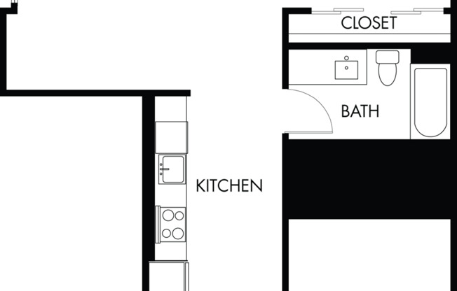 1 bed, 1 bath, 1,023 sqft, $2,505, Unit 451