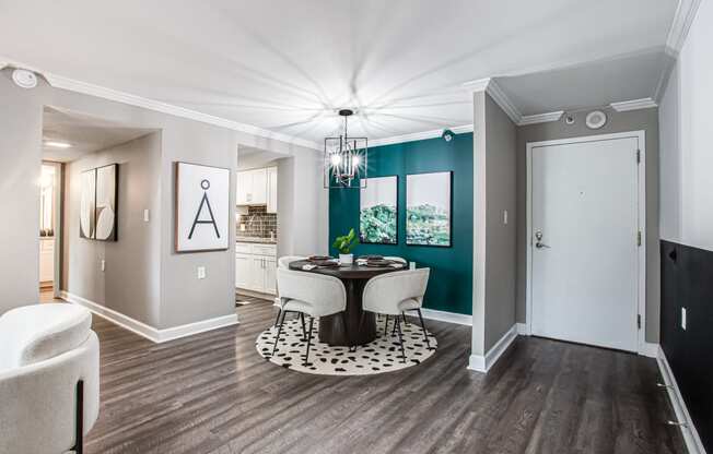 Elegant Dining Space at Atler at Brookhaven, Atlanta, GA, 30319