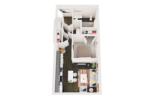 1 bed, 1 bath, 620 sqft, $1,385, Unit 301