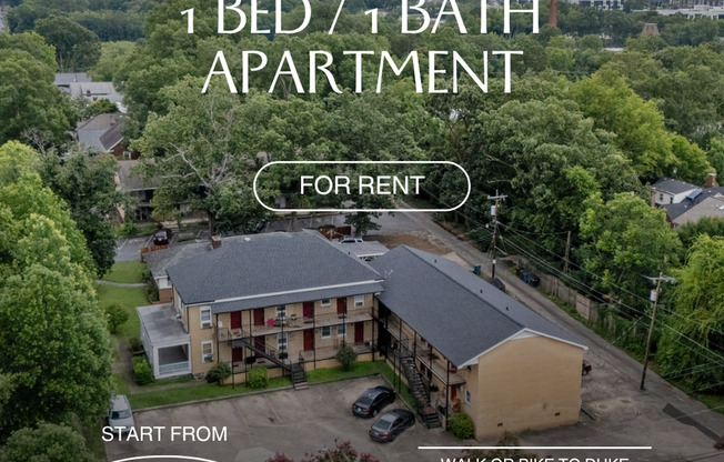 Lovely One Bedroom One Bath Apartment.