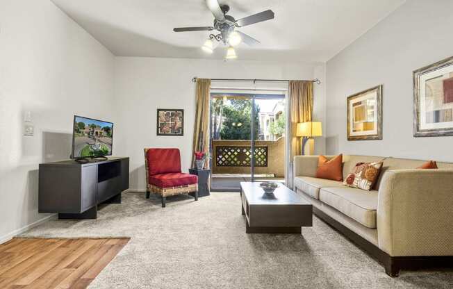 Living Room Area at La Borgata in Surprise AZ Feb 2020